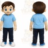 Professional Big Eyes Boy Mascot Costume