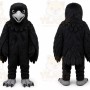 Professional Black Eagle Bird Mascot Costume