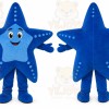 Professional Blue Sea Star Starfish Mascot Costume