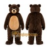 Professional Brown Bear Mascot Costume Professional Brown Bear Mascot Costume