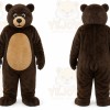 Professional Brown Bear Mascot Costume