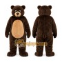 Professional Brown Bear Mascot Costume