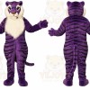 Professional Custom Purple Tiger Mascot Costume