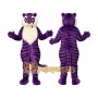 Professional Custom Purple Tiger Mascot Costume