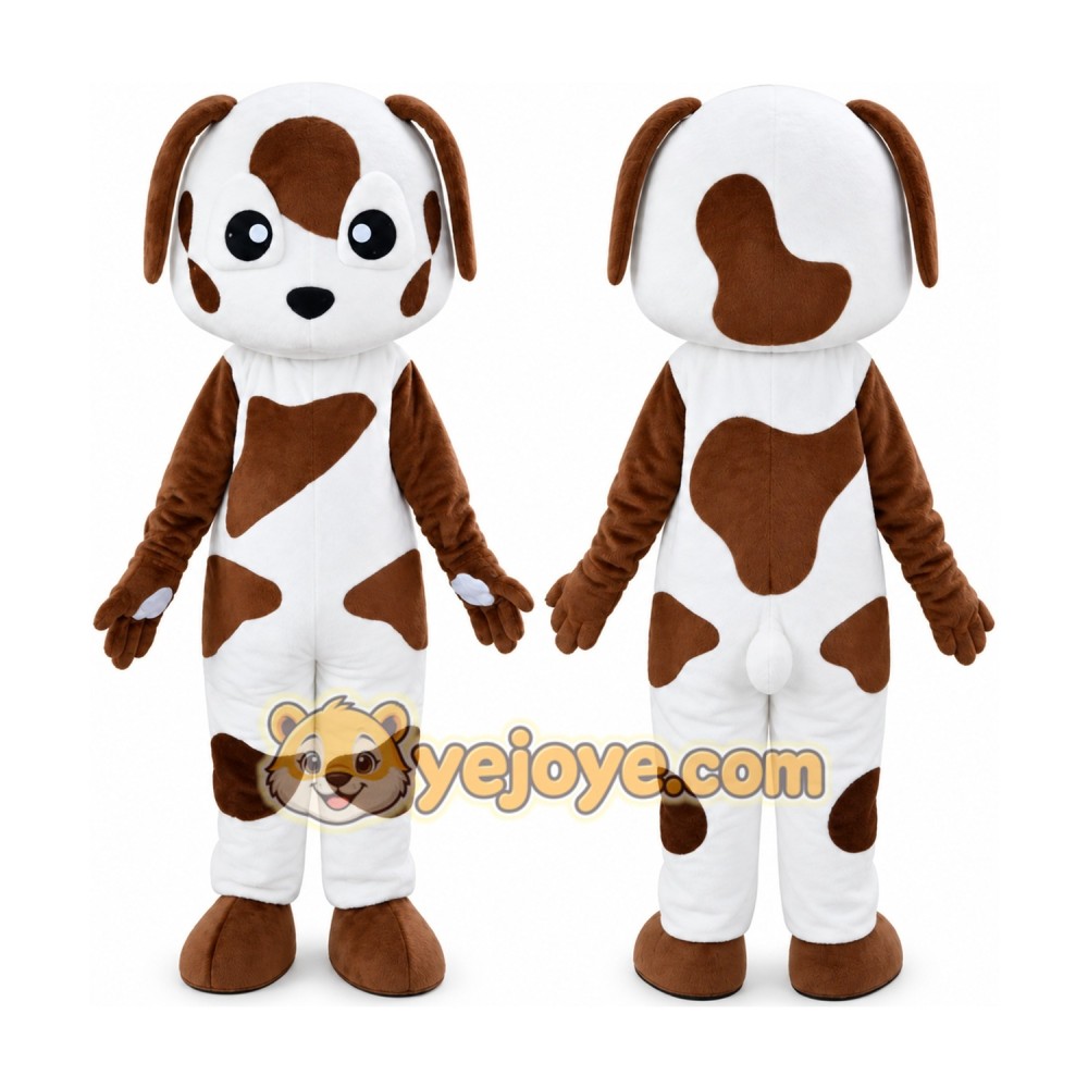 Professional Dot Dog Mascot Costume Professional Dot Dog Mascot Costume