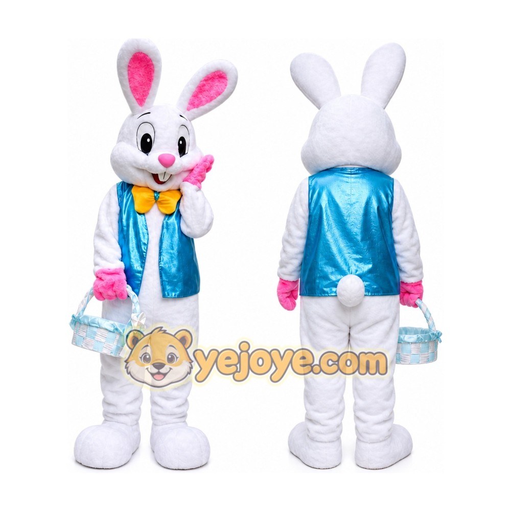Professional Easter Bunny Mascot Costume Bugs Rabbit Professional Easter Bunny Mascot Costume Bugs Rabbit