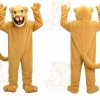 Professional Golden Lion Mascot Costume