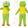 Professional Green Frog Mascot Costume