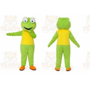 Professional Green Frog Mascot Costume
