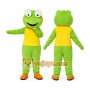 Professional Green Frog Mascot Costume
