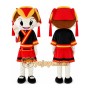 Professional Mascot Costume Girl Mascot Costume