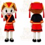 Professional Mascot Costume Girl Mascot Costume