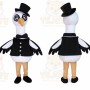 Professional Mr.Crane Bird Mascot Costume Adult Crane Cartoon