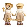 Bessie Bear Crealy Park In Devon Mascot Costume Bessie Bear Crealy Park In Devon Mascot Costume