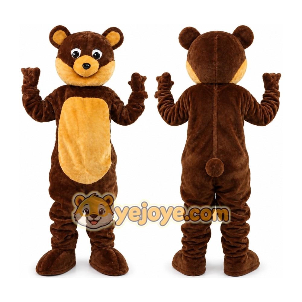 Professional New Teddy Bear Mascot Costume Professional New Teddy Bear Mascot Costume