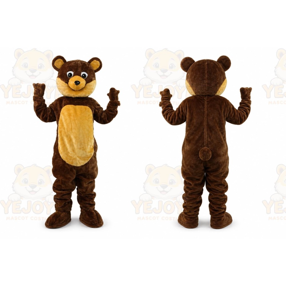 Professional New Teddy Bear Mascot Costume