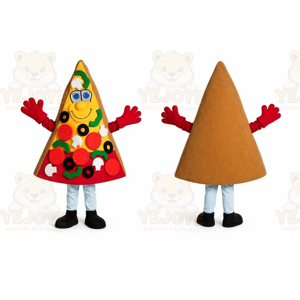 Professional Pizza Mascot Costume
