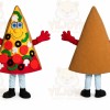 Professional Pizza Mascot Costume