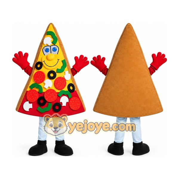 Professional Pizza Mascot Costume