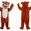 Professional Quality Orange Tiger Mascot Costume Adult