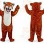 Professional Quality Orange Tiger Mascot Costume Adult