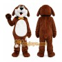 Best Buddy White & Brown Dog Dogwood Mascot Costume