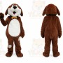 Best Buddy White & Brown Dog Dogwood Mascot Costume
