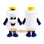 White Gas Cylinder Mascot Costume