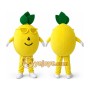 Yellow Lemon Mascot Costume
