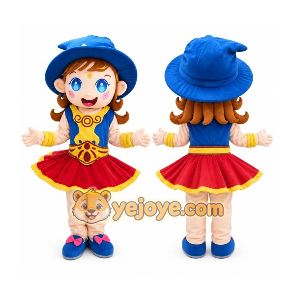 Betty Girl Mascots Cartoon Mascot Costume