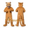 Brown Cougar Mascot Costume Brown Cougar Mascot Costume
