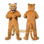 Brown Cougar Mascot Costume