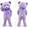 Purple Bear Mascot Costume