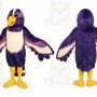 Purple Bird Mascot Costume