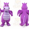 Purple Dog Mascot Costume