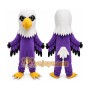 Purple Eagle Mascot Costume