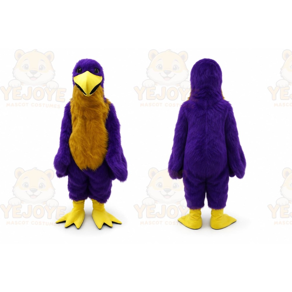 Purple Eagle Mascot Costumes