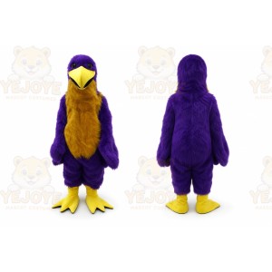 Purple Eagle Mascot Costumes