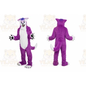 Purple Eye Eagle Mascot Hawk _ Falcon Mascot Costume