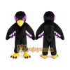 Purple Falcon Mascot Costume Eagle Hawk Bird Costumes Purple Falcon Mascot Costume Eagle Hawk Bird Costumes
