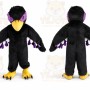 Purple Falcon Mascot Costume Eagle Hawk Bird Costumes
