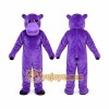 Purple Hippo Mascot Costume for Adult