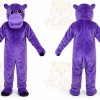 Purple Hippo Mascot Costume for Adult