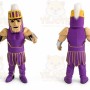 Purple Knight Mascot Costume Spartan Trojan Cotume