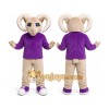 Purple Ram Mascot Costume