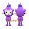 Purple Star Character Mascot Costume Purple Star Character Mascot Costume