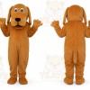Quality Brown Dog Mascot Costume Adult
