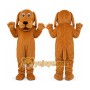 Quality Brown Dog Mascot Costume Adult