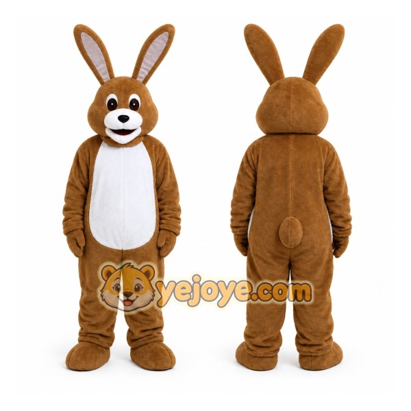 Rabbit Red Cartoon Mascot Costume