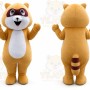 Racoon Cartoon Mascot Costume